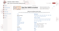 Desktop Screenshot of michaeljordansworld.com